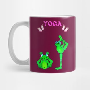 YOGA FROGS Mug